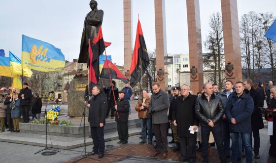 У Львові під час святкування уродин Бандери вручили Хрести Заслуги УПА