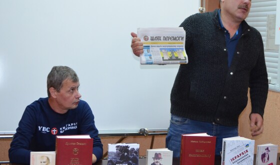Зустріч з Головою ОУН(б) Олегом Медуницею у Вінниці