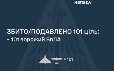 ➖➖➖➖➖➖➖➖➖➖ У ніч на 15 липня ворог атакував Україну 2 керованими авіаційними ракетами Х-59/69 та 122 ударними БпЛА типу Shahed