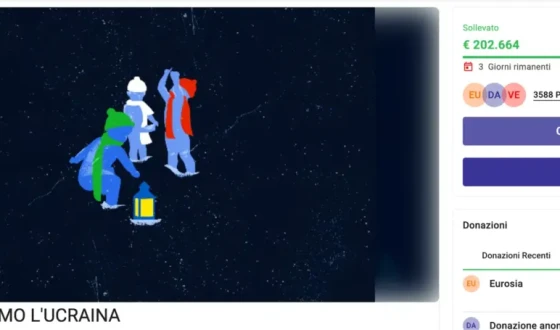 Українці в Італії вже зібрали понад 200 000 євро на генератори