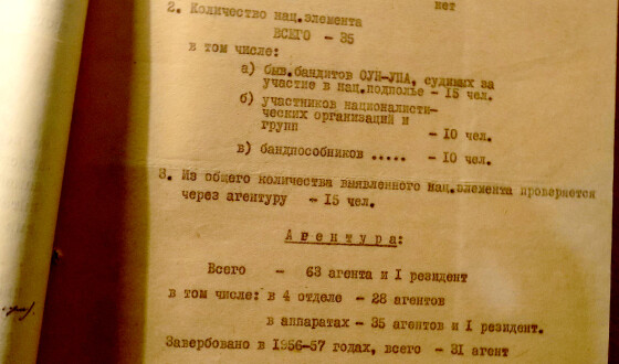 Боротьба з українськими націоналістами у Криму на початку весни 1957-го року