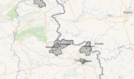 Зведення про нічні та ранішні обстріли Сумщини сьогодні, 6 вересня 2024 р. (мапа)