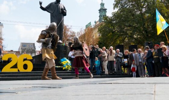 На Львівщині відсвяткували День Незалежності з лицарськими боями і бойовим гопаком