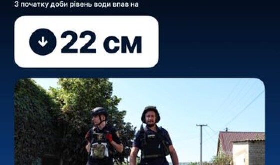 Ліквідація наслідків підтоплення станом на 18:00 16 червня