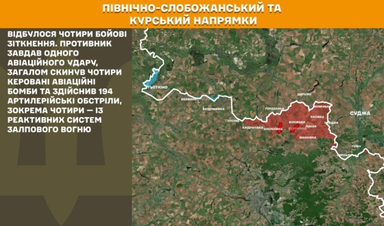 Оперативна інформація Генштабу ЗСУ станом на 08:00 14.11.2025 щодо російського вторгнення