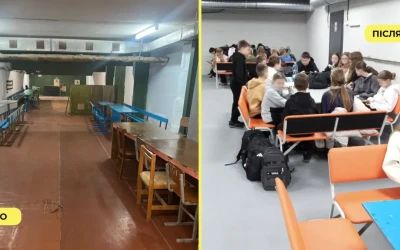 KSE Foundation оновив укриття для 426 школярів сільського ліцею на Київщині