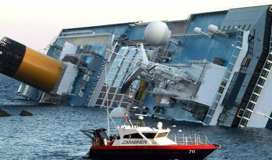 Українці не постраждали внаслідок катастрофи лайнера Costa Concordia