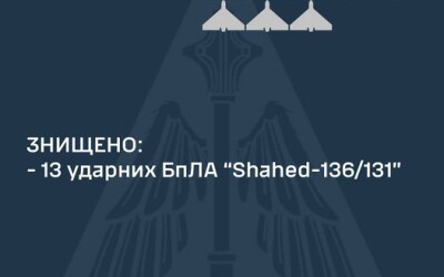 Звіт ППО про нічну повітряну атаку на Україну 18 квітня 2024 року