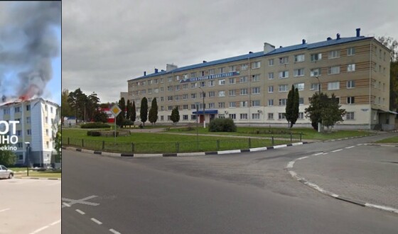 РДК наступає: горить адміністративна будівля в Шебекіно на Білгородщині, відео