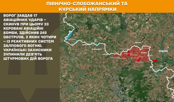 Оперативна інформація Генштабу ЗСУ станом на 08:00 28.08.2025 щодо російського вторгнення