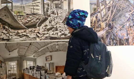 На Львівщині відкрили першу в Україні виставку панорамних фото війни «Тут був мій дім»