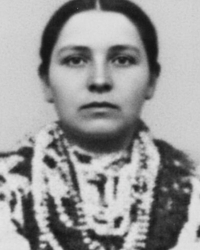 Ганна Липова-«Тамара» – керівниця УЧХ Рогатинського району, розвідниця (80 років тому)