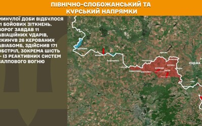 Оперативна інформація Генштабу ЗСУ станом на 08:00 01.11.2025 щодо російського вторгнення