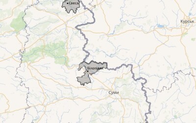 Зведення про денні обстріли Сумщини 22 лютого 2024 (мапа)