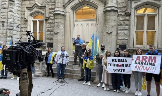 У Чикаґо відбулася акція на підтримку України