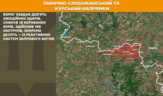 Оперативна інформація Генштабу ЗСУ станом на 08:00 16.10.2025 щодо російського вторгнення