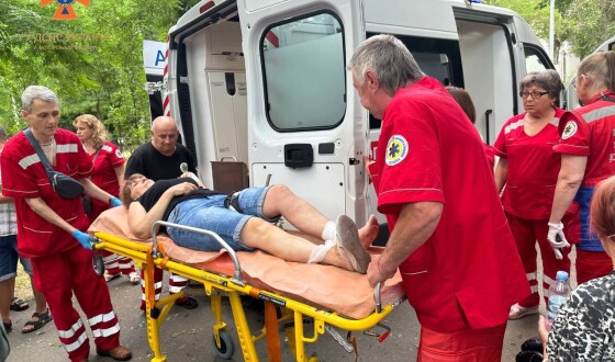 Внаслідок атаки на Запоріжжя травмувалося 5 людей, з них одна дитина