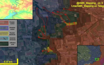 Ситуація на Новопавлівському та Добропільському напрямках (Донецька/Дніпропетровська області)