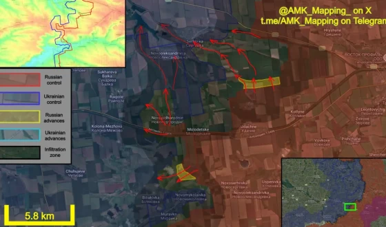 Ситуація на Новопавлівському та Добропільському напрямках (Донецька/Дніпропетровська області)