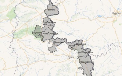 Зведення про денні обстріли Сумщини 9 травня 2024 (мапа)