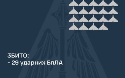 У ніч на 11 жовтня ППО збила 29 шахедів