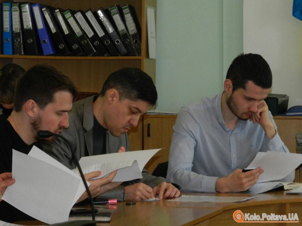 березень 2016 рік -учасники міської громадсько-науковї комісії Ластовецький Пустовгар Ямщиков