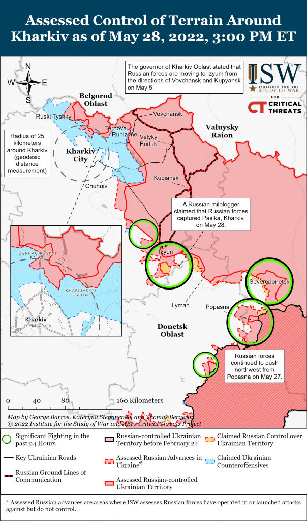 Kharkiv Battle Map Draft May 28,2022