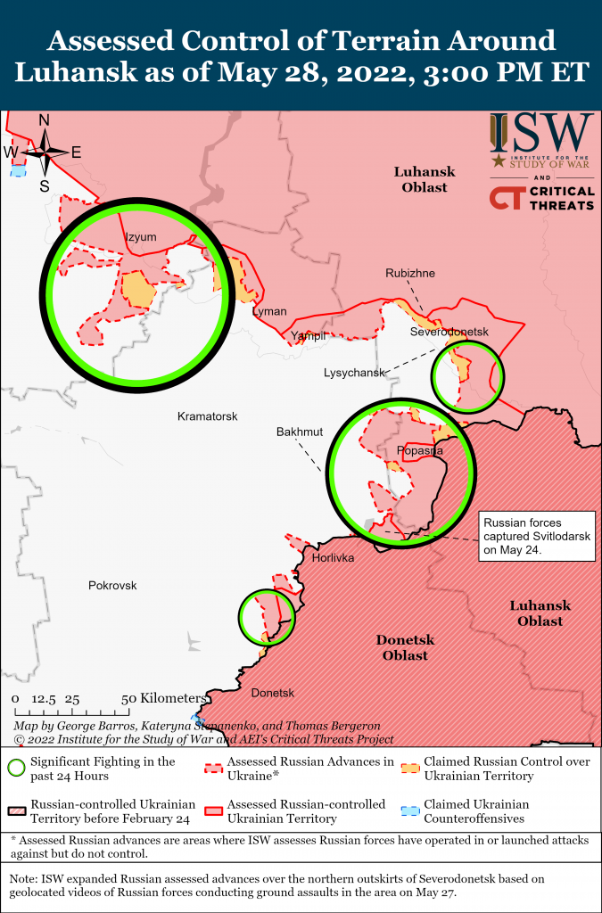 Luhansk Battle Map Draft May 28,2022